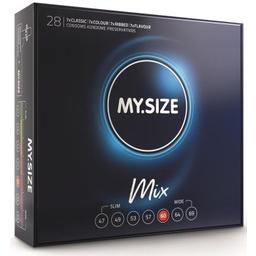 Obsenza - Premium Mix Condoms 60mm - 28 Units by MY SIZE - Image 1