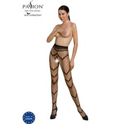 Obsenza - Passion Eco Collection Bodystocking Eco S006 Nero per un look seducente e sostenibile - OS - Image 1