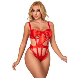 Obsenza - Sublime Openwork Body with Bow by SUBBLIME - Image 1