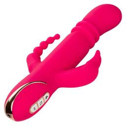 Obsenza - Jack Fantasy Triple Vibrador Rabbit Calentable para Placer Sensorial - Rosa - Image 1