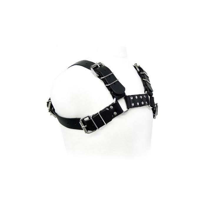 Obsenza - Imbracatura per bull dog nera - Image 1