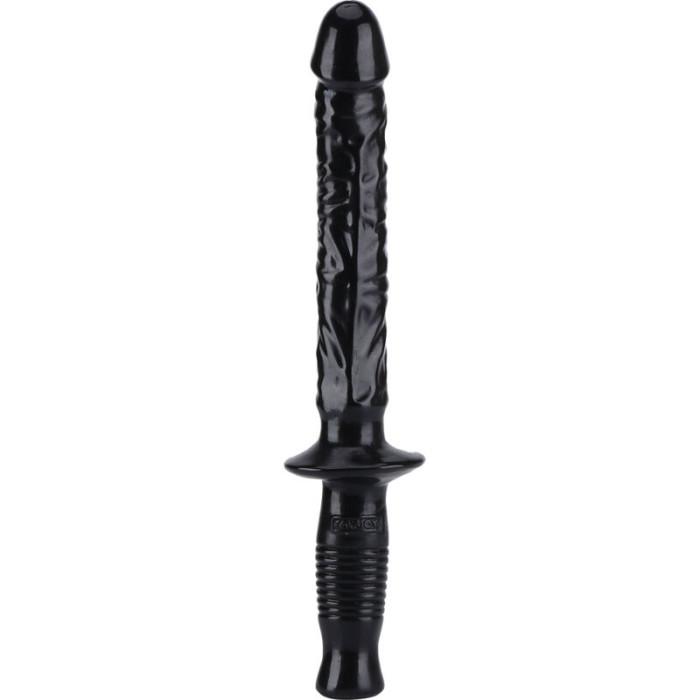 Obsenza - Manhandler 37 cm Negro - Masajeador Sexual de Alta Calidad - Image 1