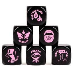 Obsenza - Dés Préliminaires 20 mm - Jeu de Dés Sensuels pour Plaisir et Fantaisie - Image 1