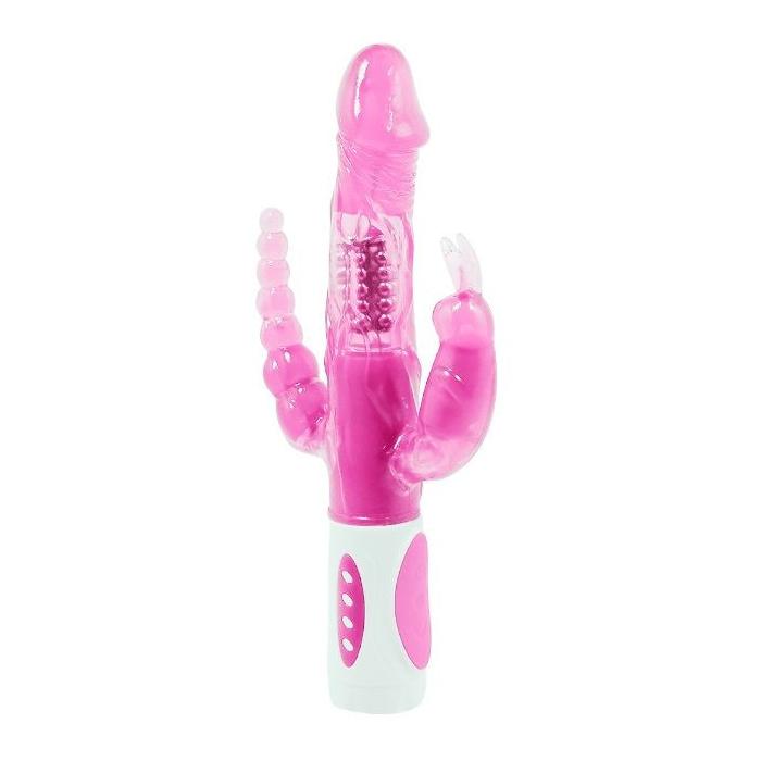 Obsenza - Baile Pretty Bunny Vibrateur Triple Rotateur pour Plaisir Intensif - Image 1