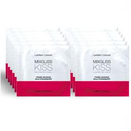 Obsenza - Lubrifiant à Base d'Eau Saveur Fraise - Pack de 12 Unidose pour un Plaisir Gourmand - 4ml - Image 1