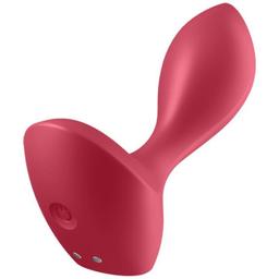 Obsenza - Satisfyer Backdoor Lover Roter Analvibrator mit 12 Vibrationsprogrammen - Image 1