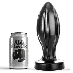 Obsenza - Anal Plug 21 cm All Black para Placer y Estimulación Anal - Negro - Image 1