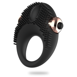 Obsenza - Anillo Vibrador Thor de Silicona de Womanvibe para Placer Potenciado - Negro - Image 1