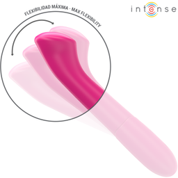 Obsenza - Paty Vibrador Flexível 19 cm com 10 Vibrações Modelo 2 - Rosa - Image 1