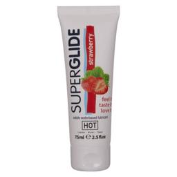 Obsenza - Superglide lubrificante comestível à base de água morango 75 ml - Image 1
