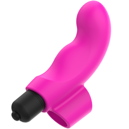 Obsenza - OHMAMA Neon Pink Thimble Vibrator Xmas Edition - Discreet &amp; Powerful - Pink - Image 1