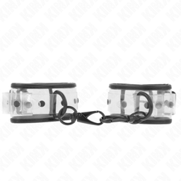 Obsenza - Polsini da Polso Trasparenti Regolabili 18-30 cm - KINK - Image 1