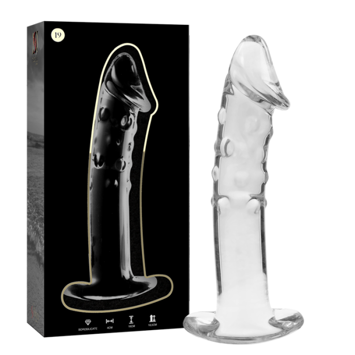 Obsenza - Nebula Series Ibiza Model 19 Borosilicate Glass Dildo 18. - Image 1