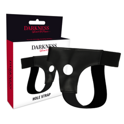 Obsenza - Darkness Hollow Dildo Harness for Fetish Play - OS - Image 1