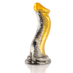 Obsenza - Dildo Drakon Amarelo Cobra Inspirado na Mitologia Grega - Image 1