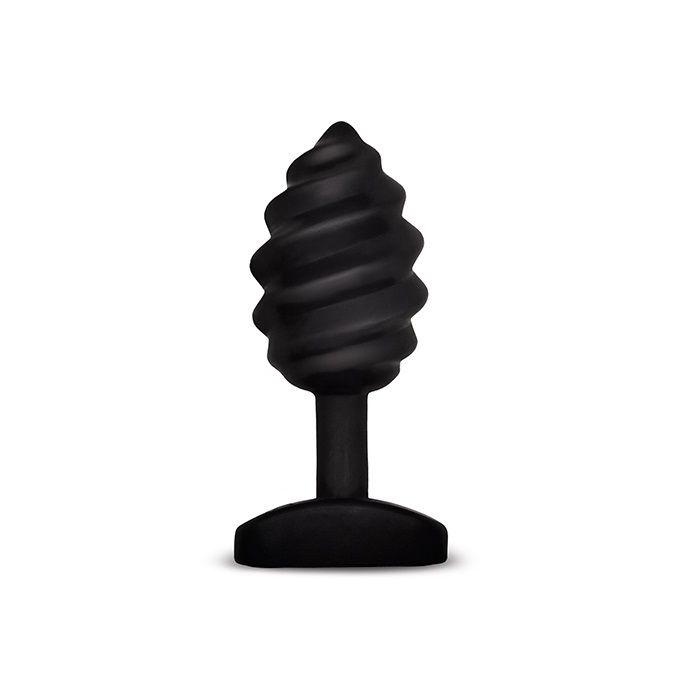 Obsenza - Gplug Twist com Vibração Potente para Brincadeiras Anais - Preto - Image 1