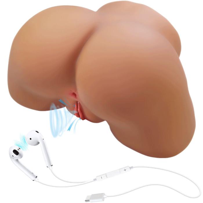 Obsenza - Ilana realistic female butt vibrator and sucker with sound 6.8 kg - Image 1