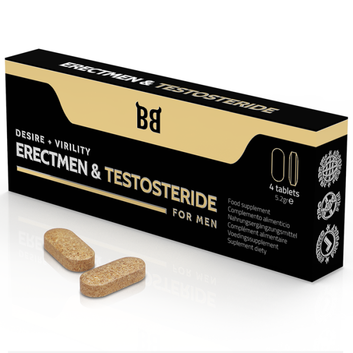 Obsenza - Erectmen & Testostérone : Puissance Masculine et Énergie Naturelle - Image 1