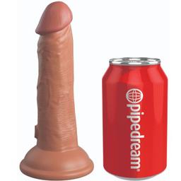 Obsenza - Dildo Realistico Vibrante in Silicone King Cock Elite 15. - Image 1