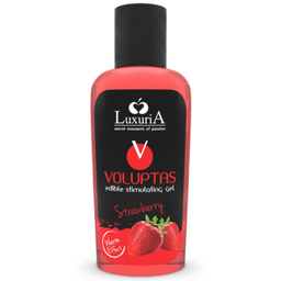 Obsenza - Gel de Masaje Comestible con Efecto Calor y Sabor a Fresa de Intimateline - 100ml - Image 1