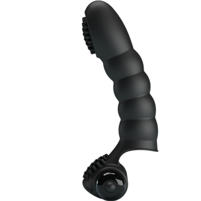 Obsenza - Vibrador de Dedo Alexander con 10 Funciones de Vibración para Estimulación Precisa - Negro - Image 1