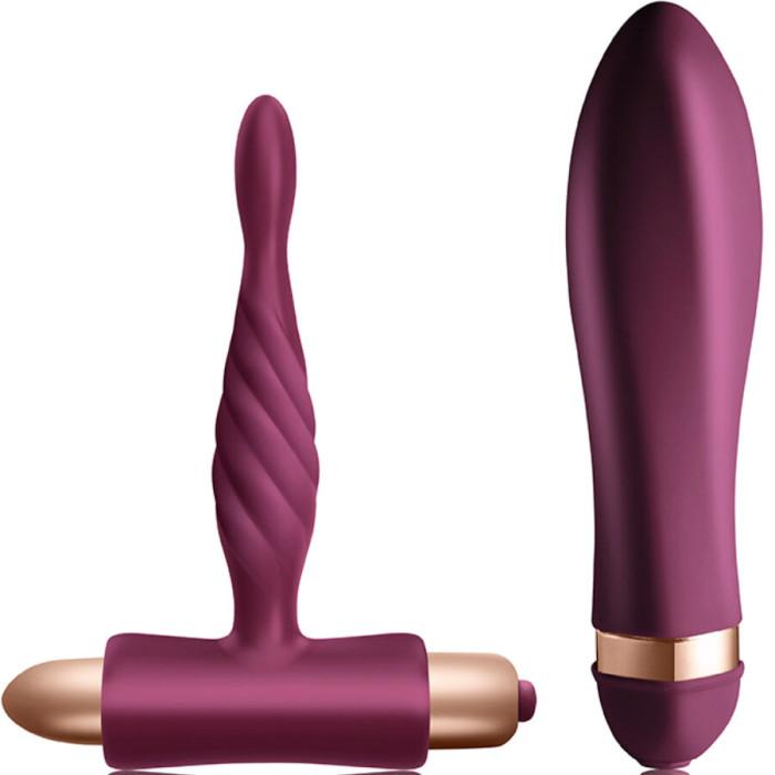 Obsenza - Dare kit twisted vibrator + anal plug beginner - Image 1
