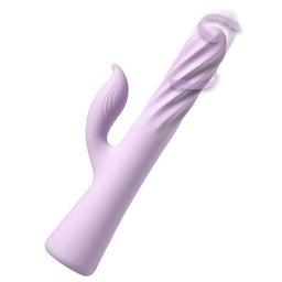Obsenza - Fantasy twist vibrador twistmotion con rotación y empuje morado - Image 1