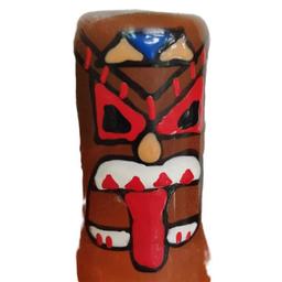 Obsenza - Preservativo decorativo pintado a mano tótem tiki-01 - Image 1