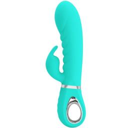 Obsenza - Pretty Love Prescott Multifunction G-Spot Vibrator for Intimate Pleasure - Aqua - Image 1