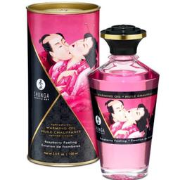 Obsenza - Aceite de Masaje con Efecto Calor y Sabor a Frambuesa de Shunga - 100ml - Image 1