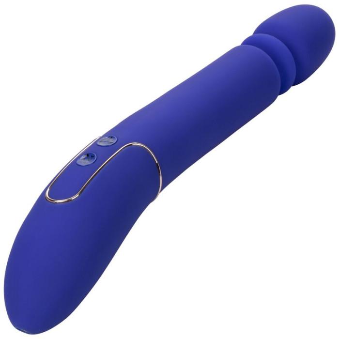 Obsenza - Shameless Slim Thumper Azul - Massageador de Luxo com 4 Modos de Vibração - Azul - Image 2