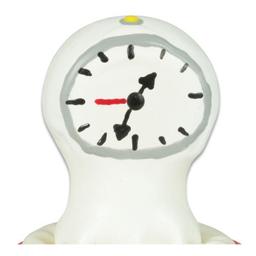 Obsenza - Preservativo decorativo pintado a mano reloj - Image 1