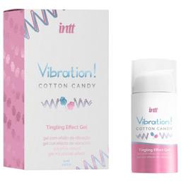 Obsenza - Gel Estimulante Íntimo Vibrador Líquido Algodón de Azúcar de Alta Potencia - 15ml - Image 1