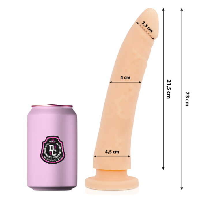Obsenza - Dildo Realista de Silicona Médica 23 cm x 4. - Image 1