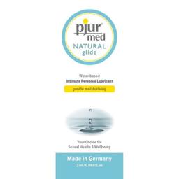 Obsenza - Pjur Med Natürliches Wasserbasis Gleitmittel für Empfindliche Haut - 2ml - Image 1