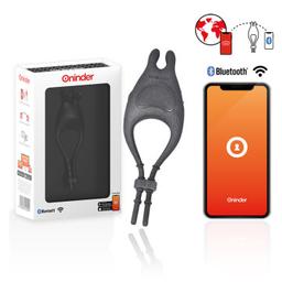 Obsenza - ONINDER Pampa Rechargeable Adjustable Vibrator Ring with Clitoris Stimulator 10 Speeds Free App - Image 1