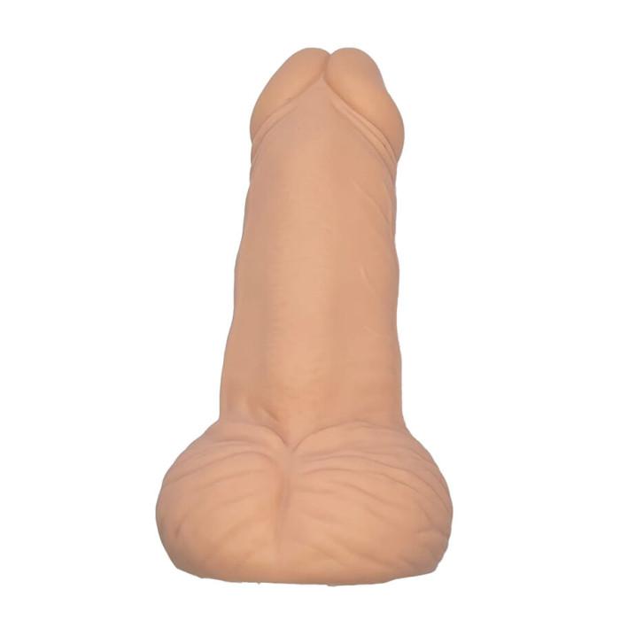 Obsenza - Flesh-colored penis-shaped stress toy - Image 1