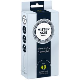 Obsenza - MISTER SIZE Sensitive Fit Condom 49mm - 10 Units - Image 1
