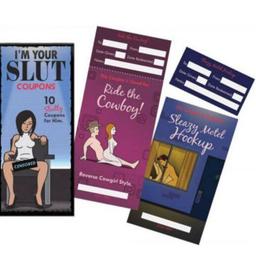 Obsenza - Im Your Slut Coupons for Him - Hilarious &amp; Sexy Erotic Game - Image 1