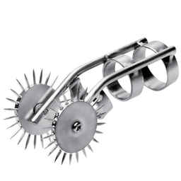 Obsenza - Estimulador de Metal Dedal com Duas Rodas para Sensações Intensificadas - Image 1