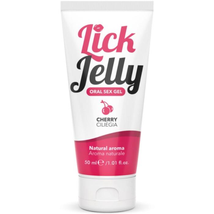 Obsenza - Lick Jelly Cereza Lubricante Sabroso y Hidratante para Estimulaciones - 30ml - Image 1