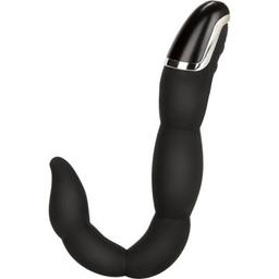 Obsenza - Vibrador Anal Colt Deep Flexer Preto com 8 Modos de Vibração - Preto - Image 1