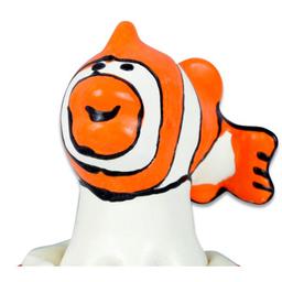Obsenza - Preservativo decorativo pintado a mano pescado naranja - Image 1