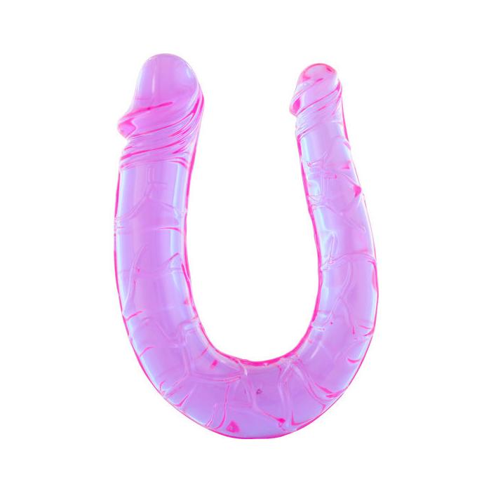 Obsenza - Pénis Double Tête en Gelée Flexible pour Pénétrations Simultanées - Image 1