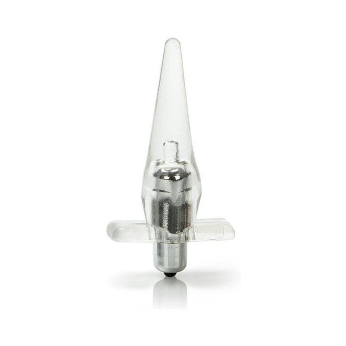 Obsenza - Mini Vibro Tease Clair - Plug Anal Vibrant Élégant et Discret - Image 1