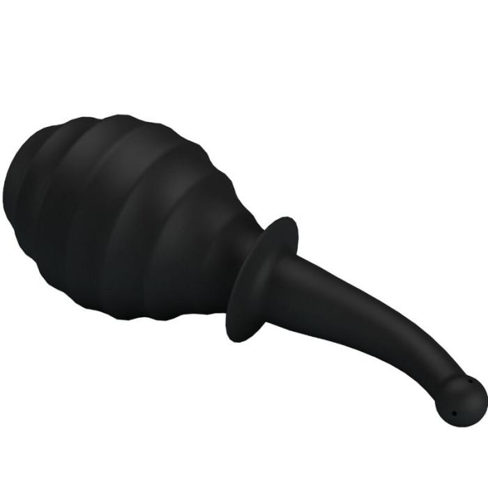 Obsenza - Ducha Anal Power Max Preto MR PLAY para Limpeza Profunda - Preto - Image 1