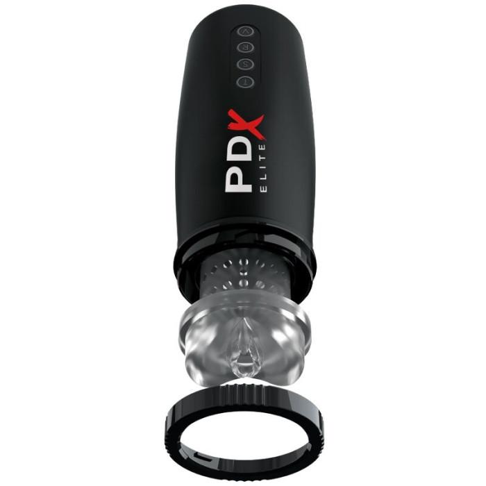Obsenza - Powerful Rechargeable Stroker with Suction, Thrust & Vibration - Image 1