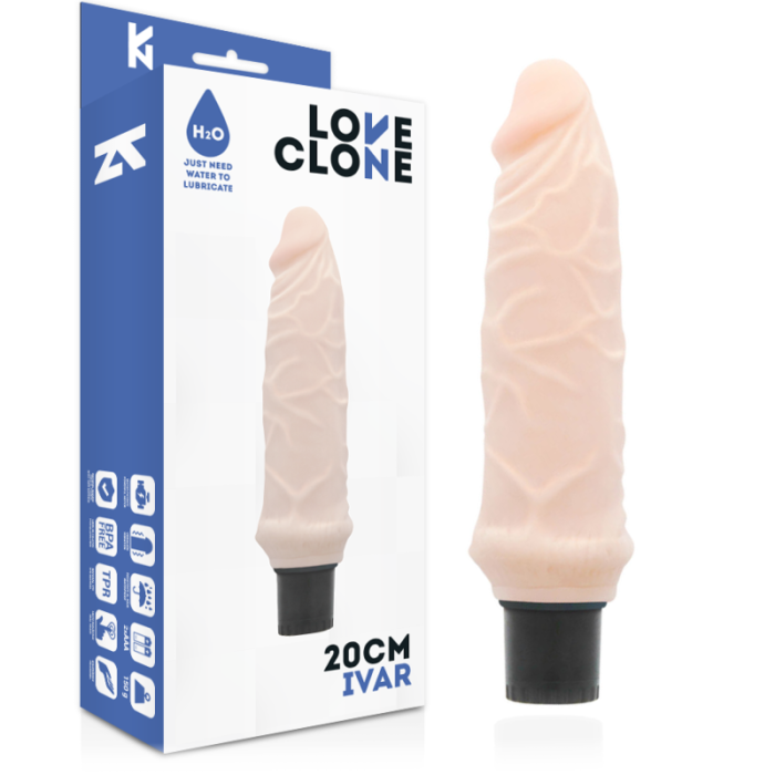 Obsenza - Vibrador Realístico Ivar con Tecnología Self Lubrication 20 cm - Image 1