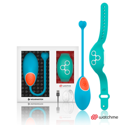 Obsenza - Vibrador Egg WatchMe Azul com Controle Remoto Sem Fios e Tecnologia WATCHME - Image 1