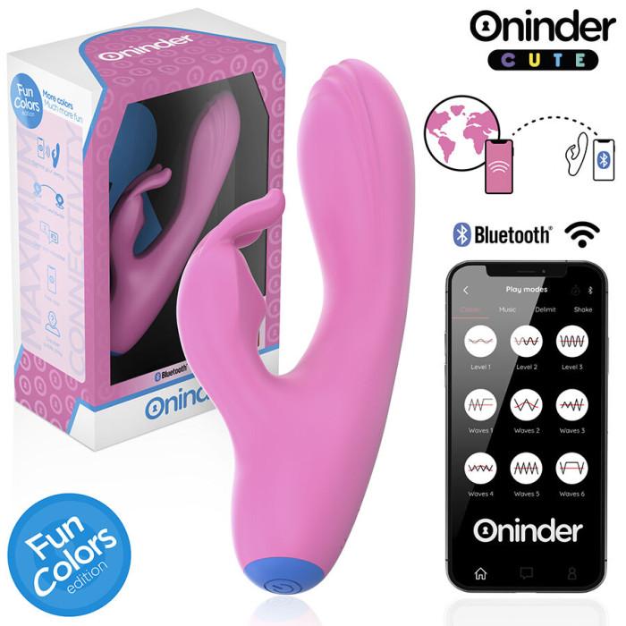 Obsenza - Vibrador Love Bunny G-Spot y Clítoris con App ONINDER CUTE - Image 1